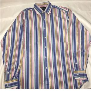 Vintage Polo Ralph Lauren Striped Curham Shirt
